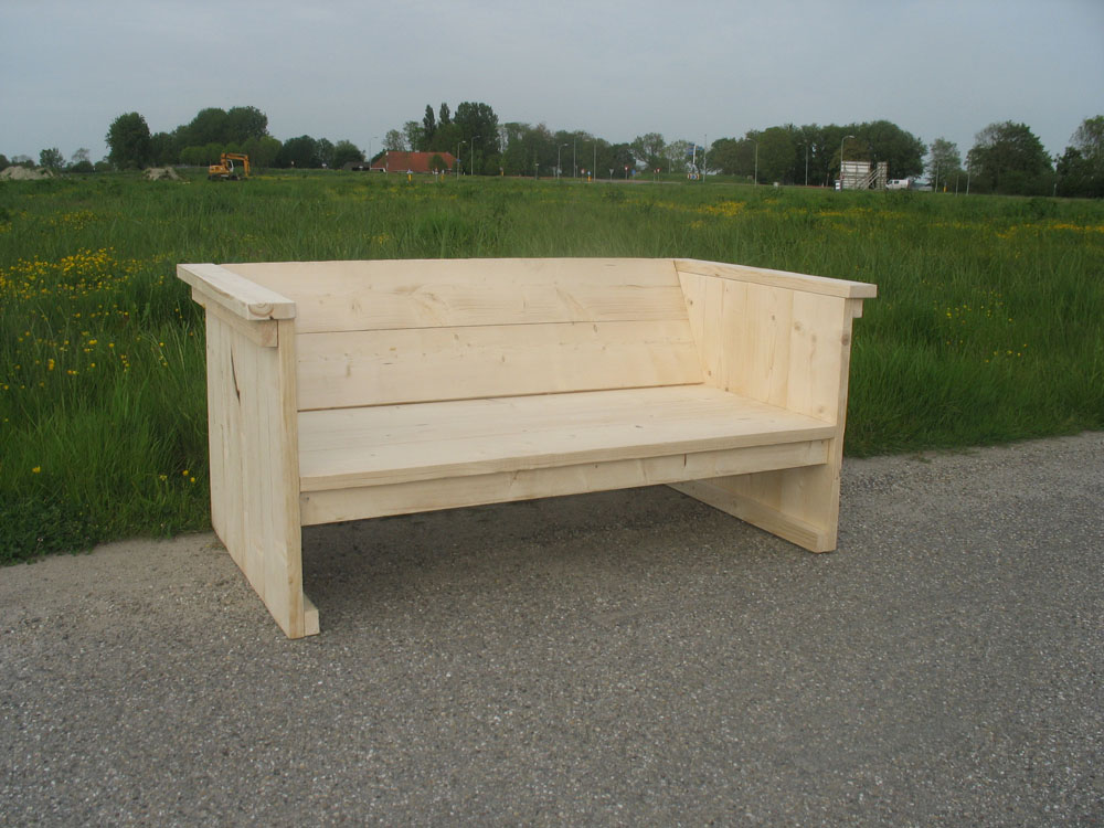 Tuinbank Steigerhout