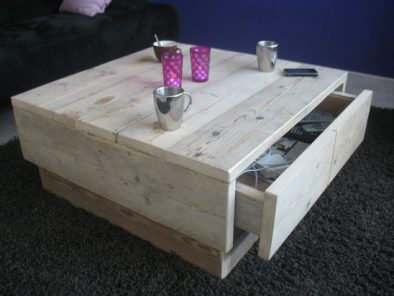 Steigerhouten salontafel Herford