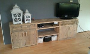 Steigerhouten Tv meubel Lemberg