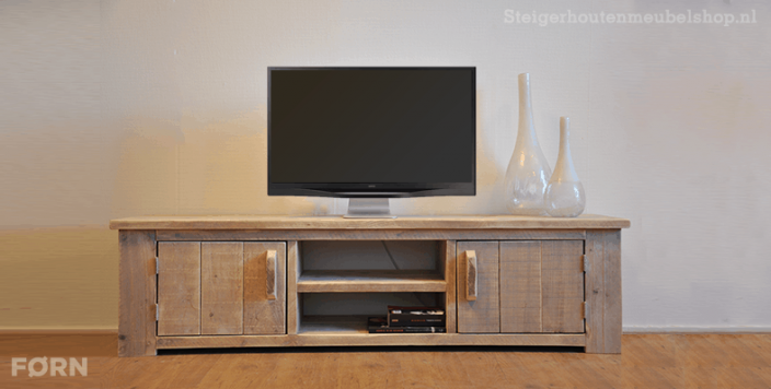 steigerhouten tv meubel Roma