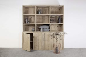 Steigerhouten buffetkast Beaumont sfeer