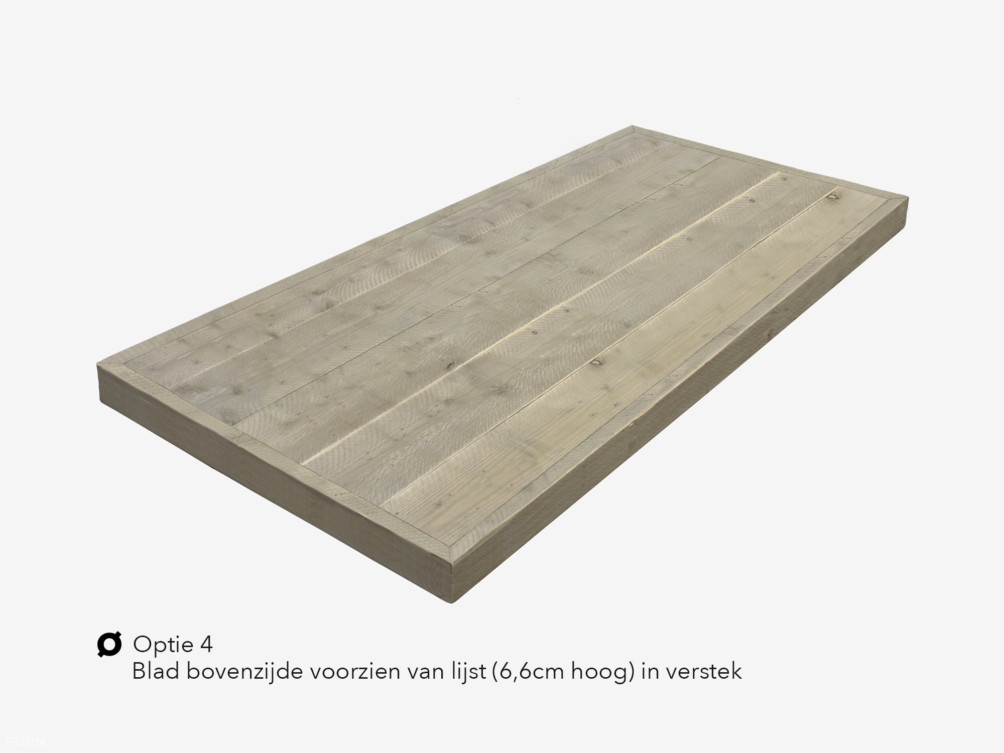 fles Vervreemden Aan Steigerhouten tafelblad op maat gemaakt | Verschillende diktes en  afwerkingen | Tafelblad geschikt voor elke tafelpoot - 100, 120, 140, 160,  180, 200, 220, 240, 260, 280, 300cm en langer.