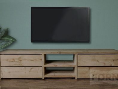 Steigerhouten tv meubel met laden