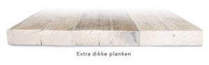 Extra dikke steigerplanken