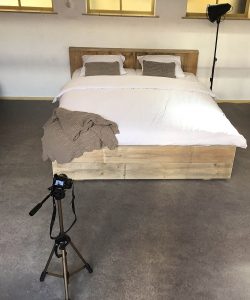 Slaapkamer fotoshoot FØRN