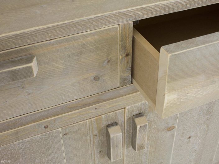 steigerhouten dressoir kast drosa detail