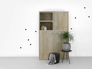 steigerhouten kast jack sfeerfoto