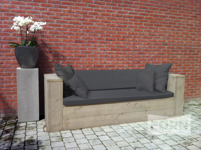 Steigerhouten loungebank Roskilde F