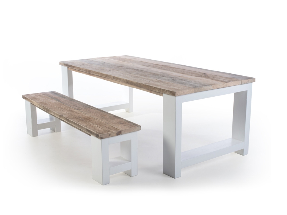 stijgerhouten eettafel steigerhouten tafel met dikke planken millau stijgerhouten eettafel steigerhouten tafel met dikke planken millau