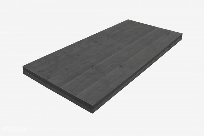 steigerhouten tafelblad black wash