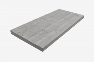 steigerhouten tafelblad grey wash