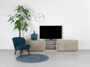steigerhouten tvmeubel sutri sfeerfoto