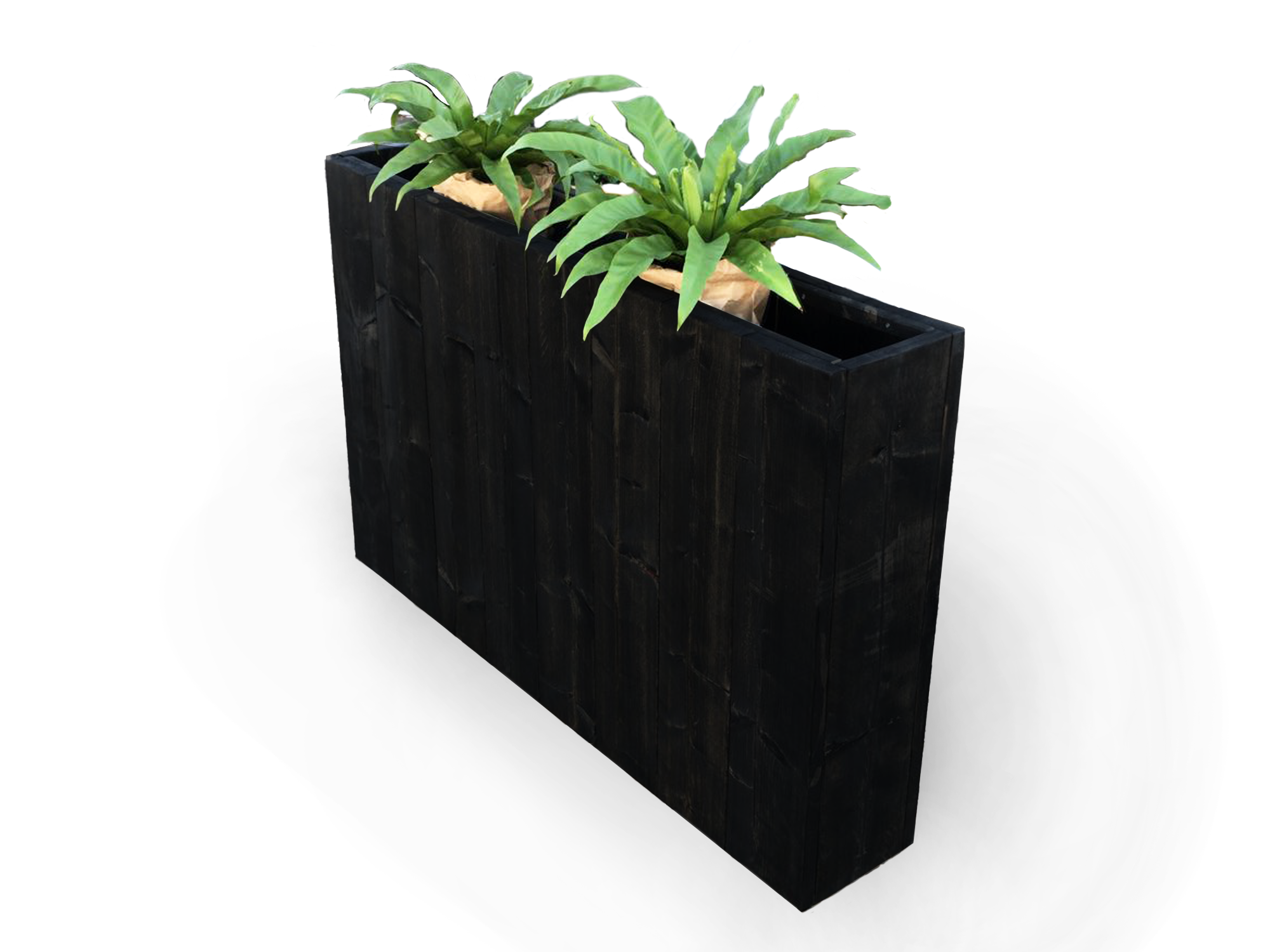 Steigerhouten plantenbak Algarve