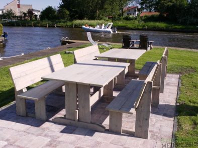 steigerhouten picknicktafel bonn