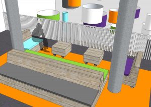 3D hanghoek op school