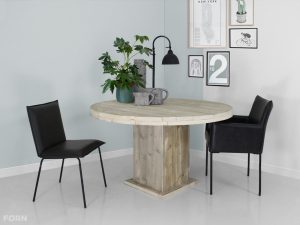 steigerhouten ronde tafel emma