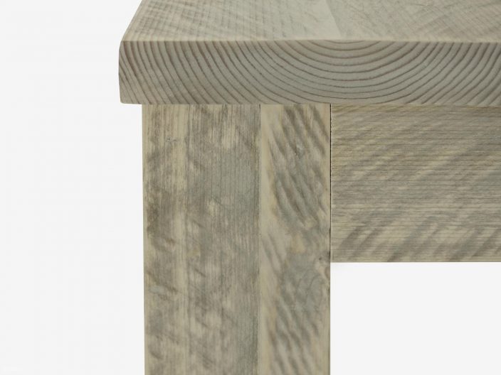 steigerhouten tafel Pampoen detail