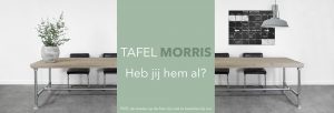 banner tafel Morris januari