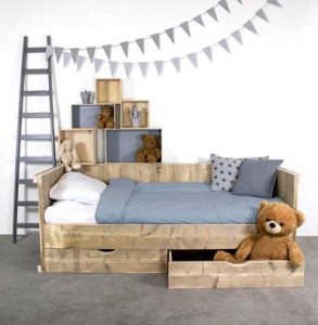 steigerhouten kajuitbed