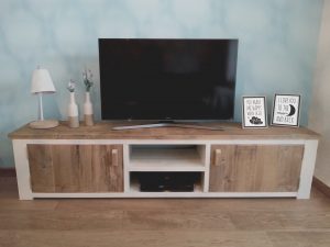 Steigerhout TV meubel landelijk