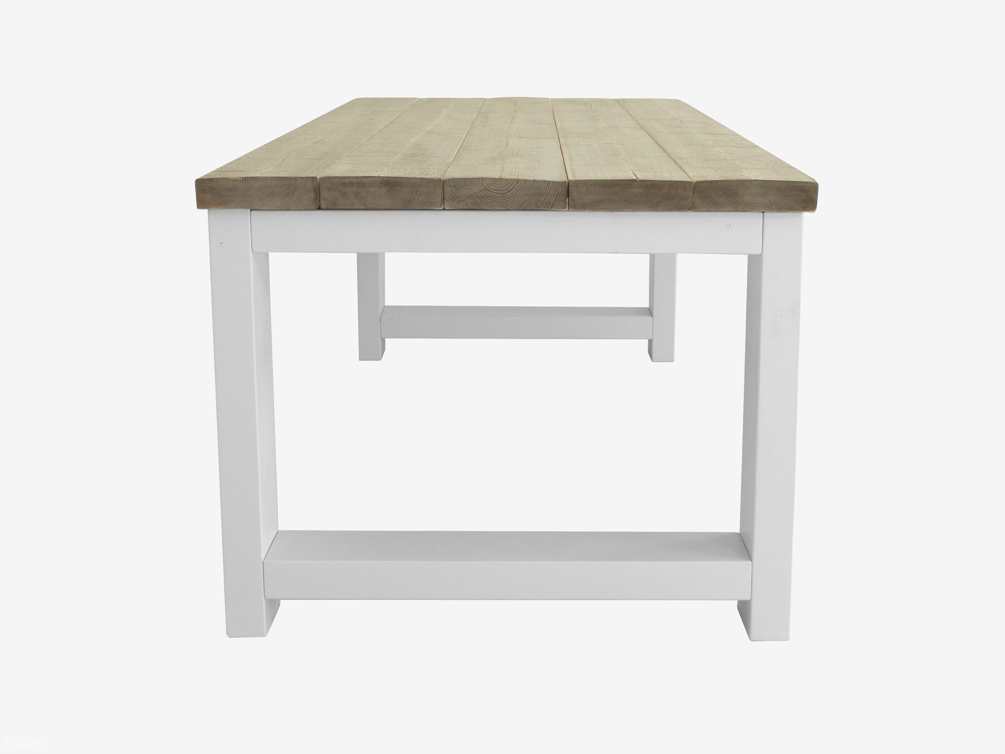 Steigerhouten tafel met dikke planken Millau Steigerhouten tafel met dikke planken Millau