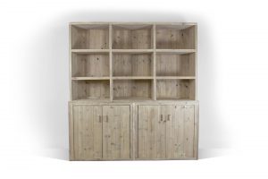 Steigerhouten buffetkast Beaumont sfeer