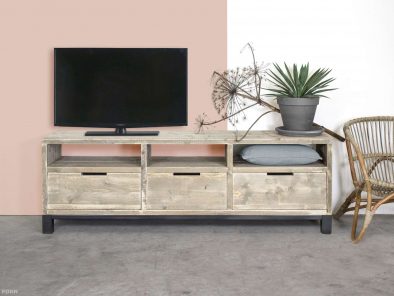 Voorbijganger niet voldoende Haarzelf Steigerhouten TV-meubels en TV kasten| FØRN
