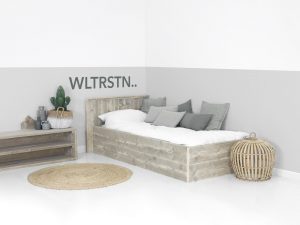 steigerhouten bed annelize eenpersoons