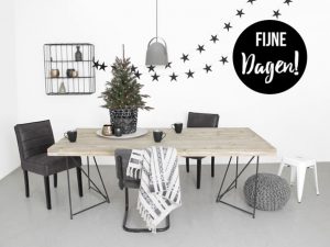 Steigerhouten tafel Dune