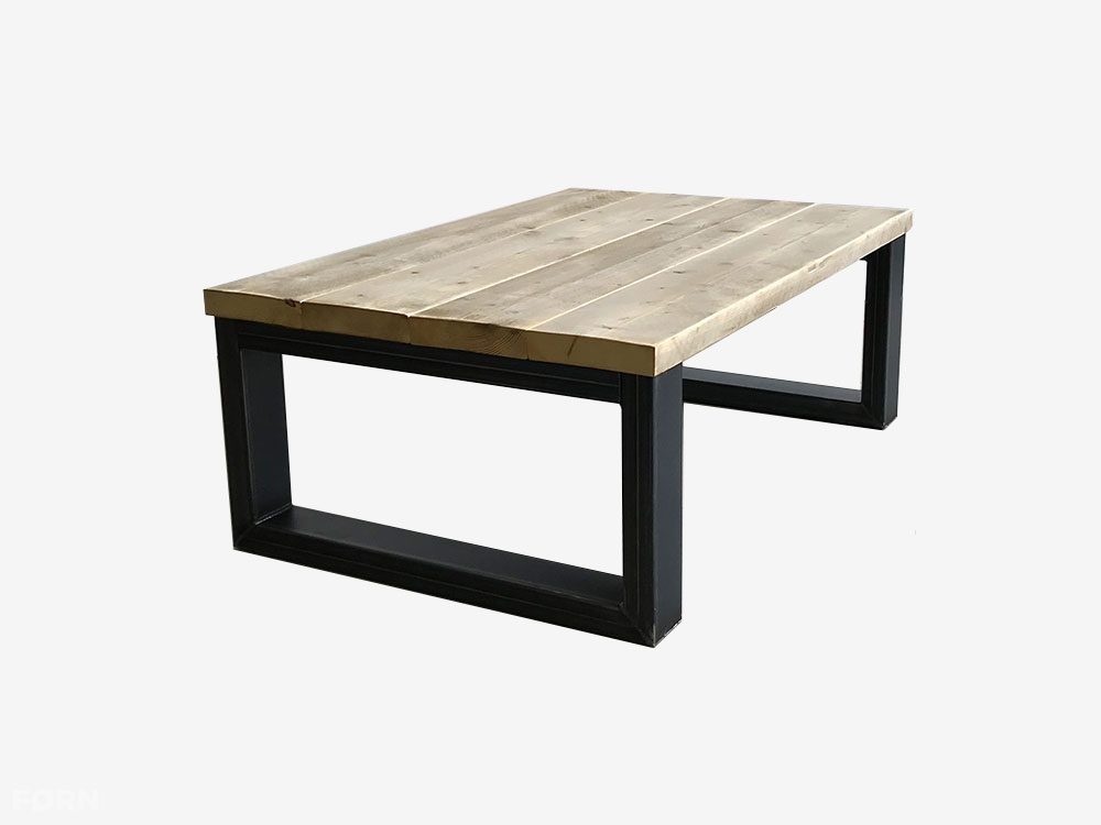 Spiksplinternieuw Industriële salontafel Marley | Industriële meubels op maat | FØRN TL-45