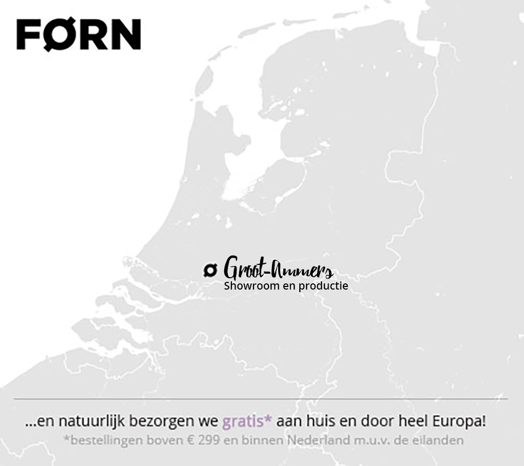 Kaart met locaties FØRN