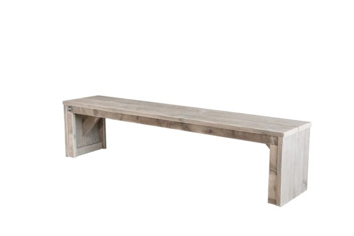 Steigerhouten bierbank - Afbeelding 2